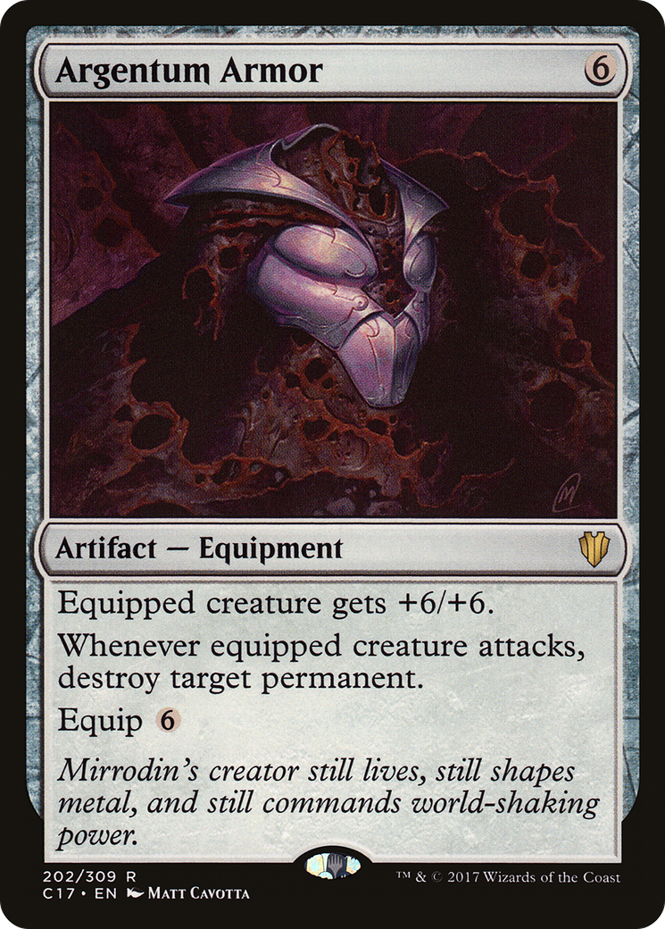 {R} Argentum Armor [Commander 2017][C17 202] - Misty Mountain Games