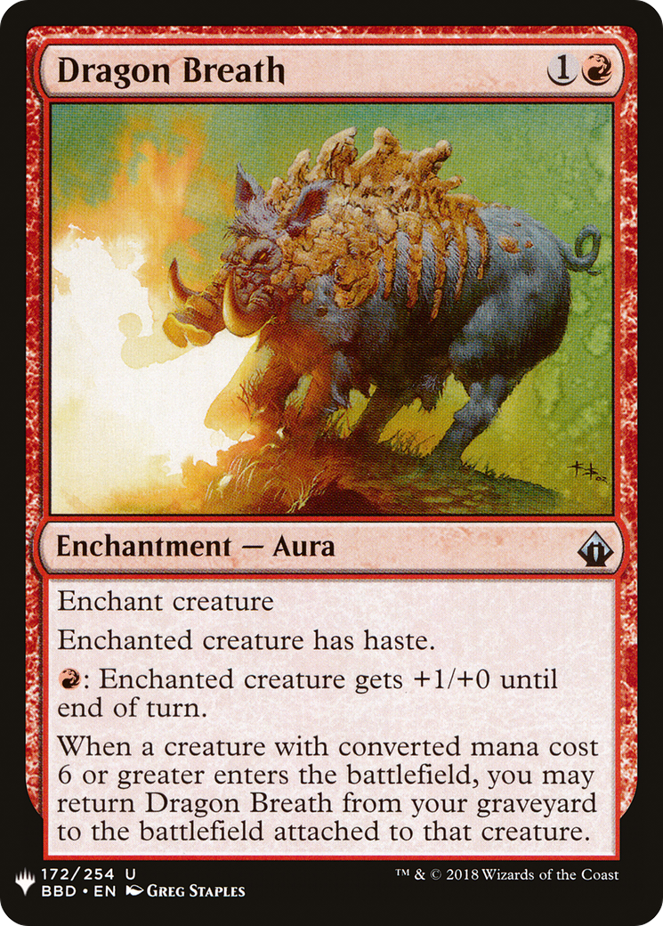 {C} Dragon Breath [Mystery Booster][LS BBD 172]