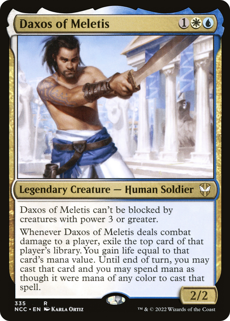 {R} Daxos of Meletis [Streets of New Capenna Commander][NCC 335]