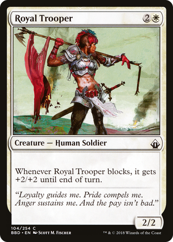 {C} Royal Trooper [Battlebond][BBD 104]