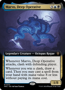 {R} Marvo, Deep Operative (Extended Art) [Murders at Karlov Manor Commander][MKC 315]