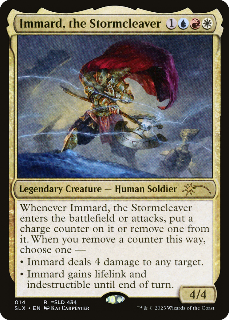 {R} Immard, the Stormcleaver [Secret Lair: Universes Within][SLX 014]