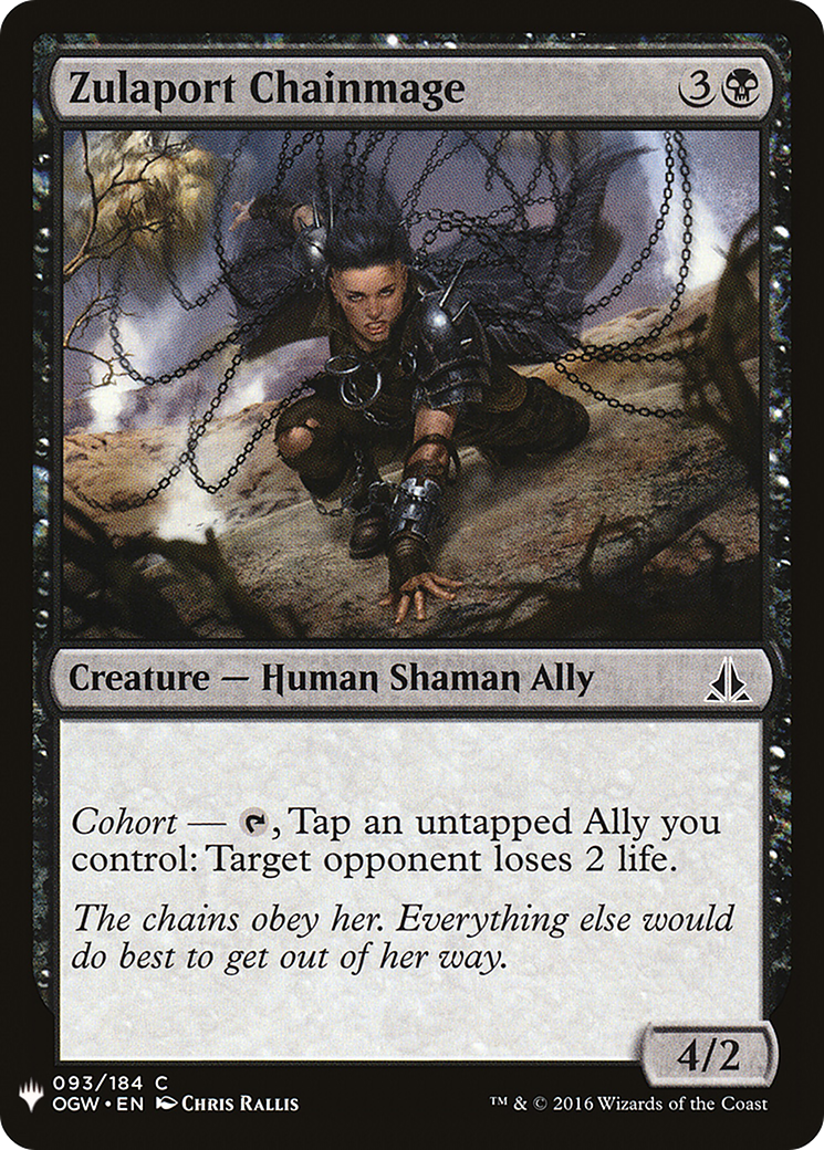 {C} Zulaport Chainmage [Mystery Booster][LS OGW 093]