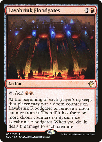 {R} Lavabrink Floodgates [Commander 2020][C20 053]