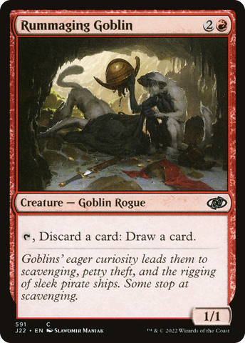 {C} Rummaging Goblin [Jumpstart 2022][J22 591]