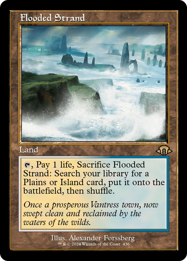 {R} Flooded Strand (Retro) [Modern Horizons 3][MH3 436]