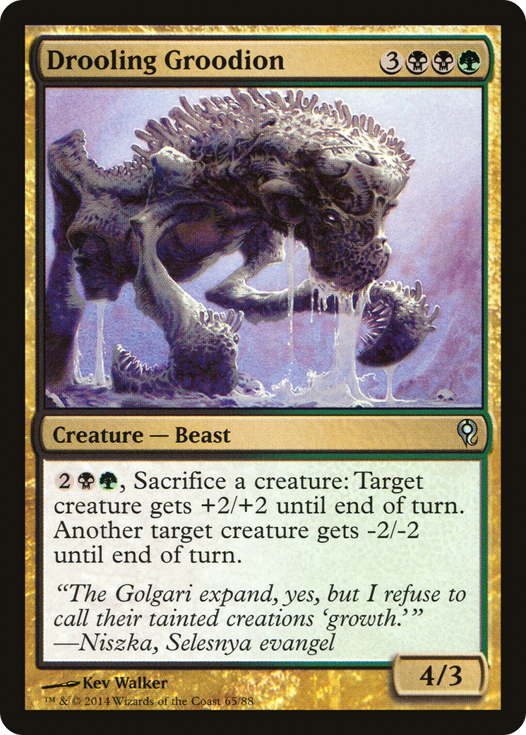 {C} Drooling Groodion [Duel Decks: Jace vs. Vraska][DDM 065]