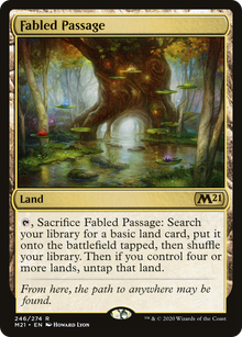 {R} Fabled Passage [Core Set 2021][M21 246]