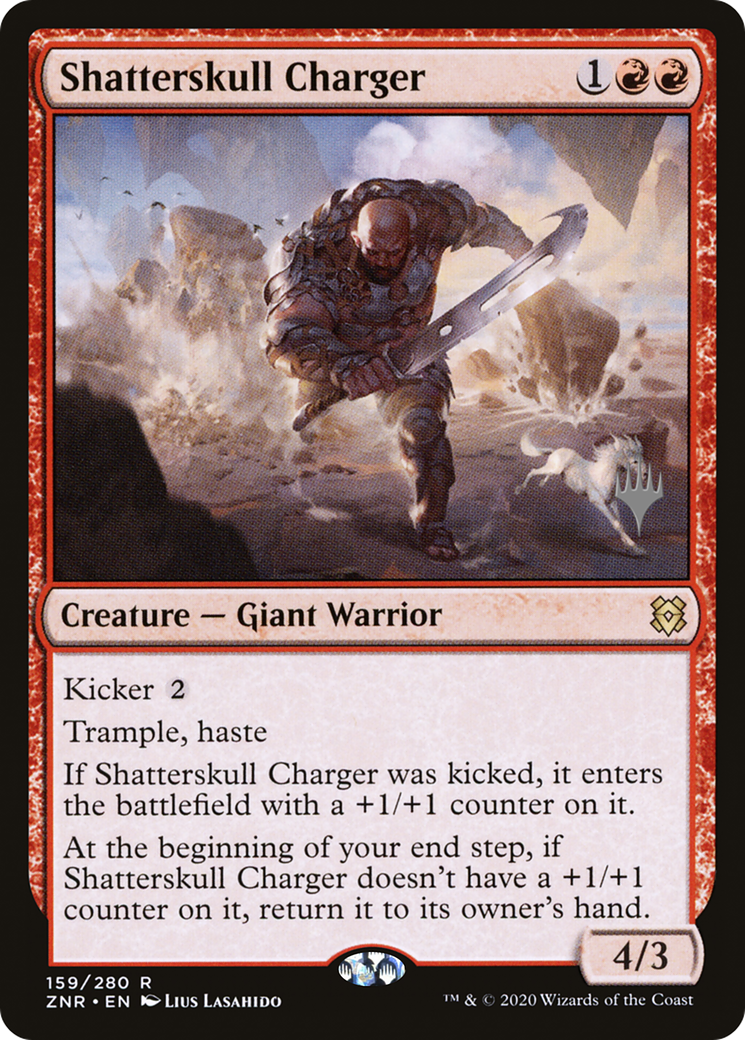 {R} Shatterskull Charger (Promo Pack) [Zendikar Rising Promos][PP ZNR 159]