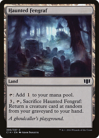 {C} Haunted Fengraf [Commander 2014][C14 300]