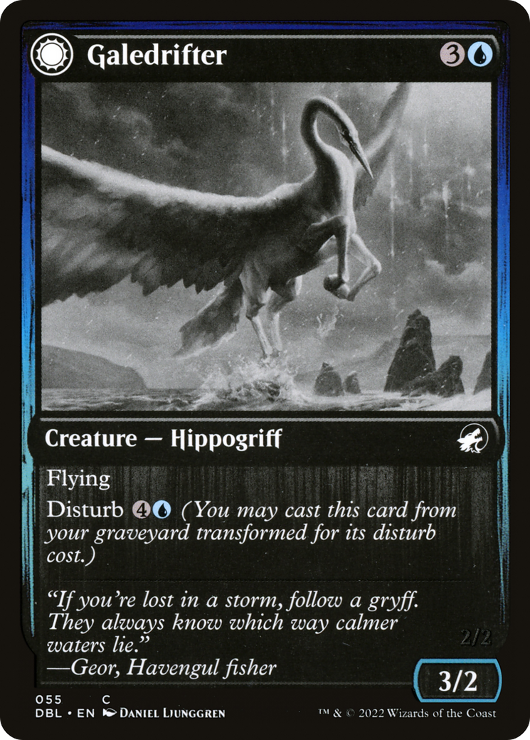 {C} Galedrifter // Waildrifter [Innistrad: Double Feature][DBL 055]