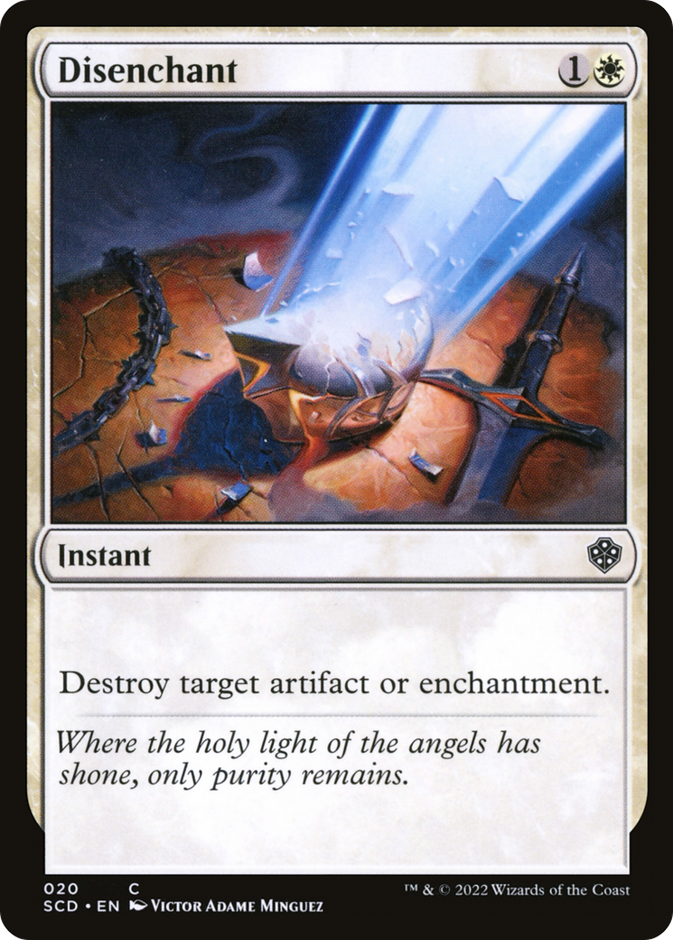 {C} Disenchant [Starter Commander Decks][SCD 020]