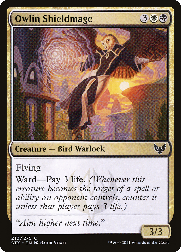 {C} Owlin Shieldmage [Strixhaven: School of Mages][STX 210]