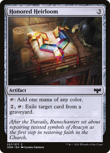 {C} Honored Heirloom [Innistrad: Crimson Vow][VOW 257]