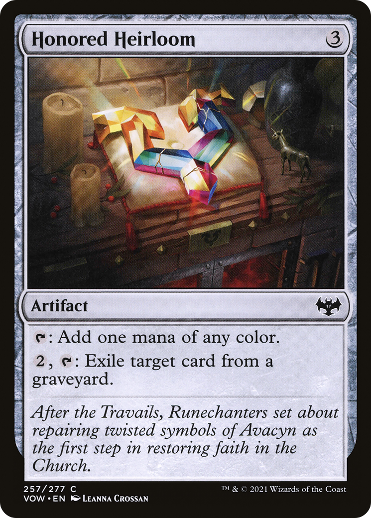 {C} Honored Heirloom [Innistrad: Crimson Vow][VOW 257]
