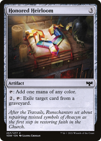 {C} Honored Heirloom [Innistrad: Crimson Vow][VOW 257]
