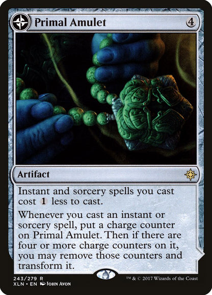 {R} Primal Amulet // Primal Wellspring [Ixalan][XLN 243] - Misty Mountain Games