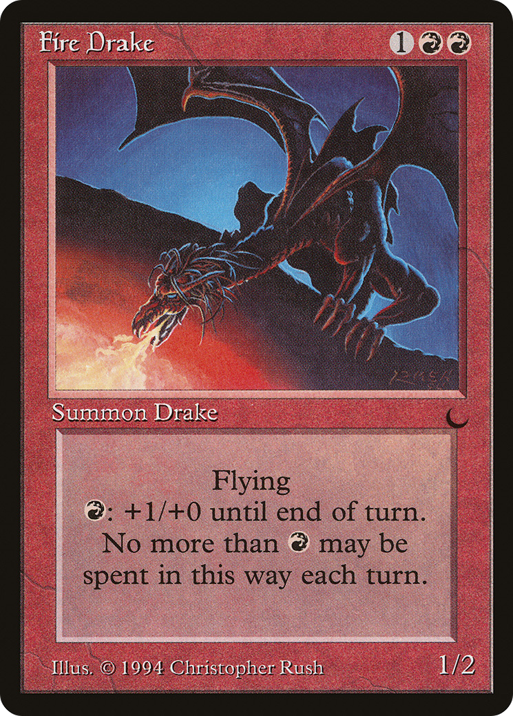 {C} Fire Drake [The Dark][DRK 062]