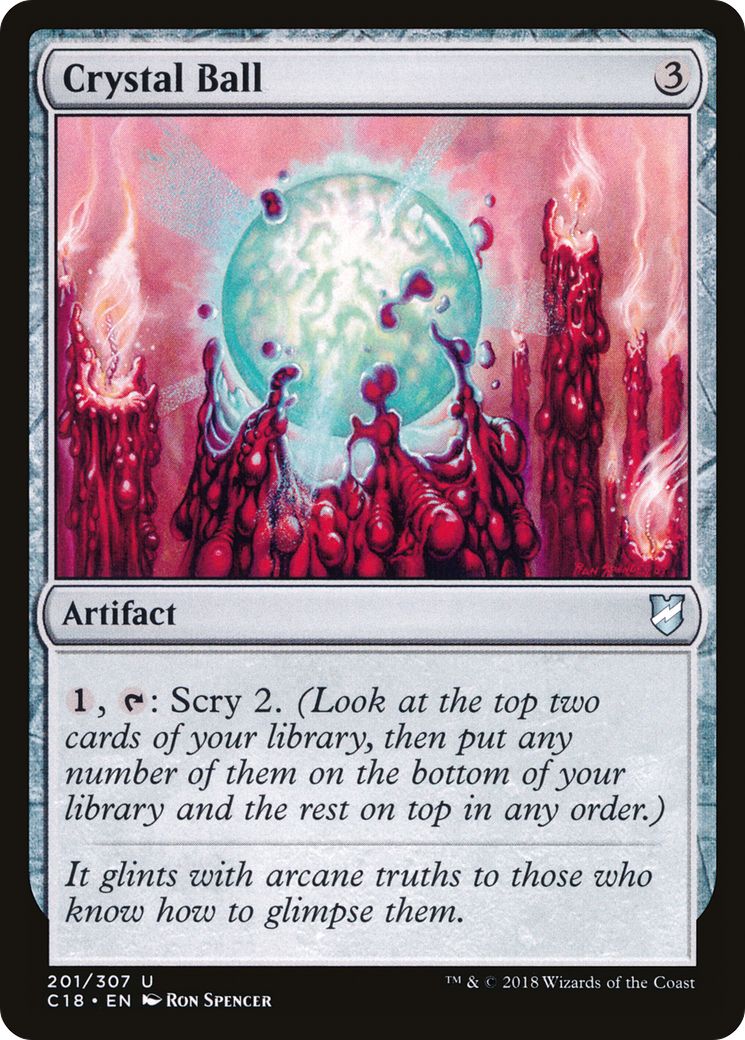 {C} Crystal Ball [Commander 2018][C18 201]
