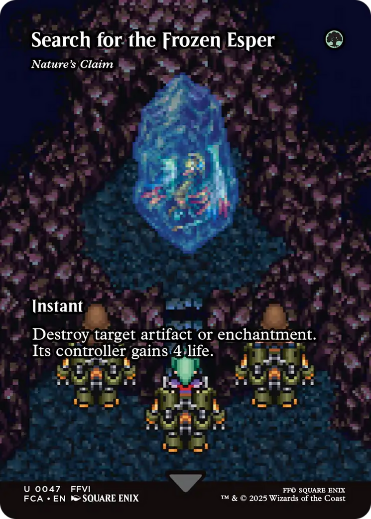 {C} Nature's Claim - Search for the Frozen Esper (Showcase) [FINAL FANTASY : Through the Ages][FCA 047]