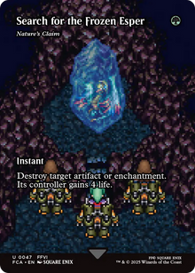 {C} Nature's Claim - Search for the Frozen Esper (Showcase) [FINAL FANTASY : Through the Ages][FCA 047]