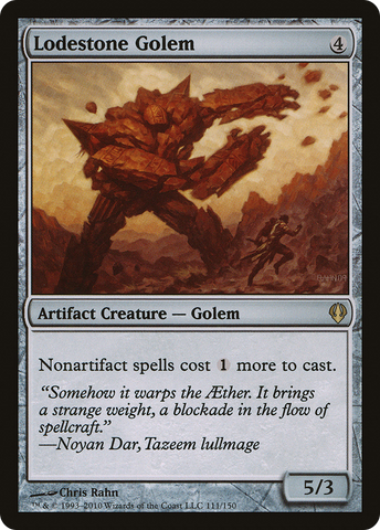 {R} Lodestone Golem [Archenemy][ARC 111]