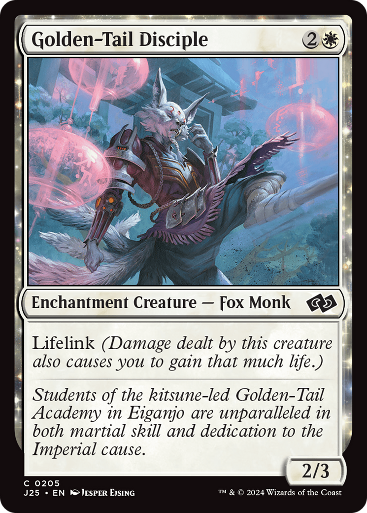 {C} Golden-Tail Disciple [Foundations Jumpstart][J25 205]