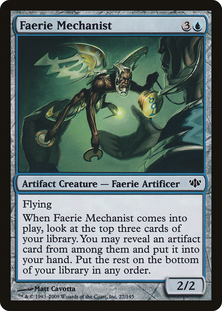 {C} Faerie Mechanist [Conflux][CON 027]