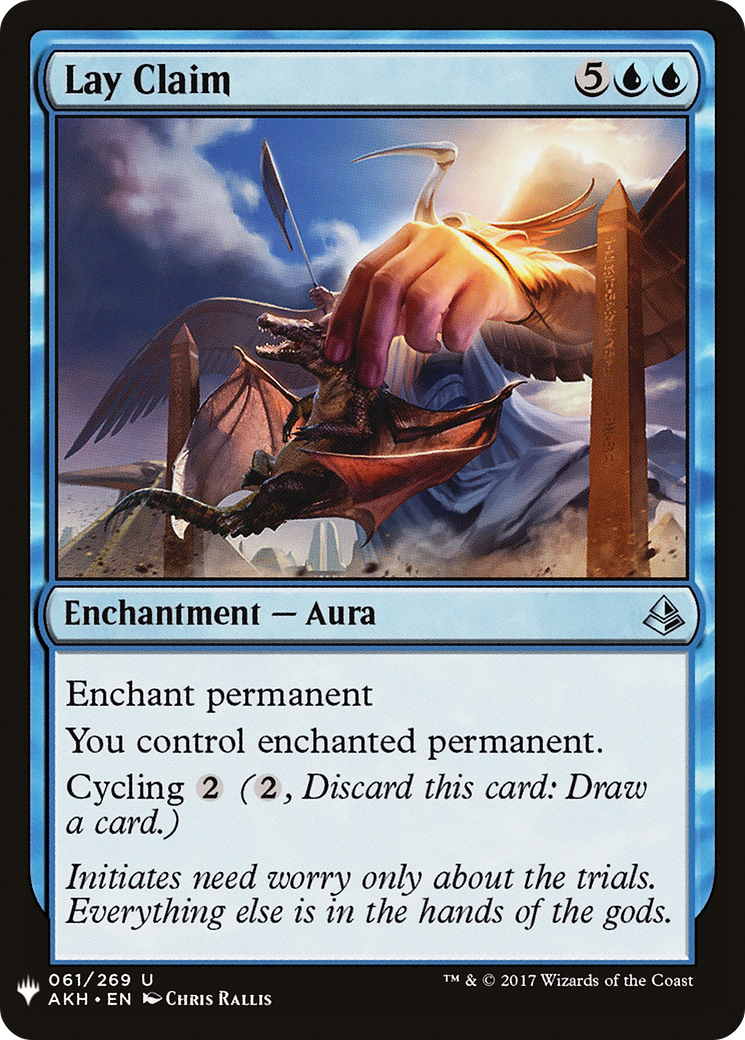 {C} Lay Claim [Mystery Booster][LS AKH 061]