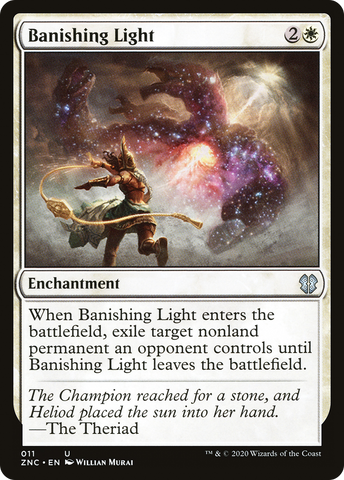 {C} Banishing Light [Zendikar Rising Commander][ZNC 011]