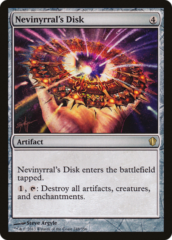 {R} Nevinyrral's Disk [Commander 2013][C13 248]
