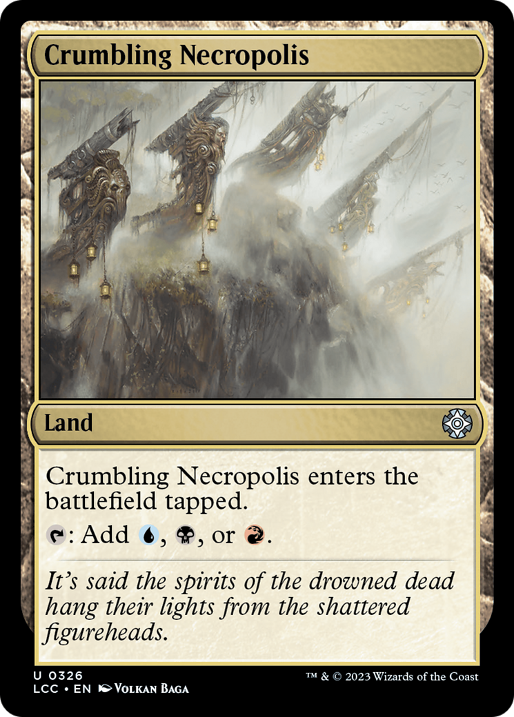 {C} Crumbling Necropolis [The Lost Caverns of Ixalan Commander][LCC 326]