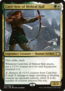 {R} Catti-brie of Mithral Hall [Dungeons & Dragons: Adventures in the Forgotten Realms Commander][AFC 044]