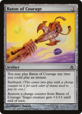 {C} Baton of Courage [Fifth Dawn][5DN 105]