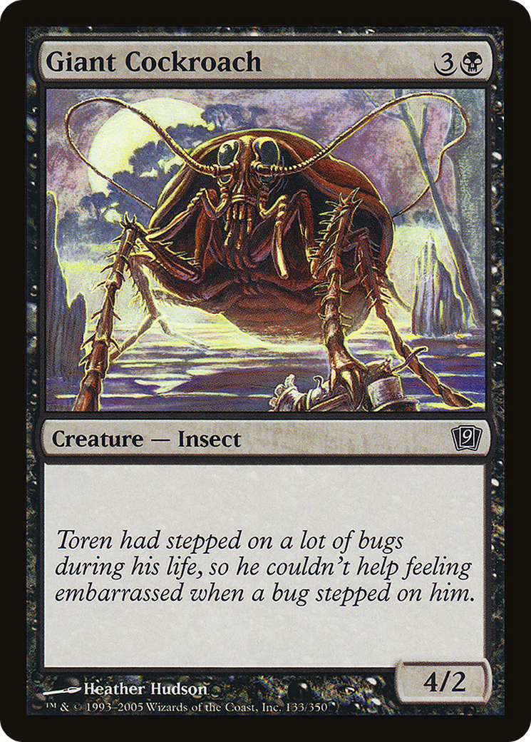 {C} Giant Cockroach [Ninth Edition][9ED 133]
