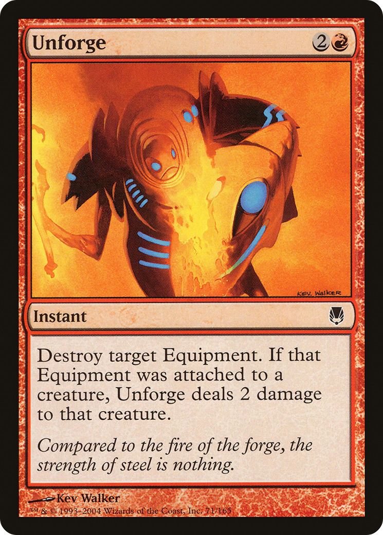 {C} Unforge [Darksteel][DST 071]