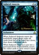 {R} Induced Amnesia [Rivals of Ixalan Prerelease Promos][PR RIX 040]