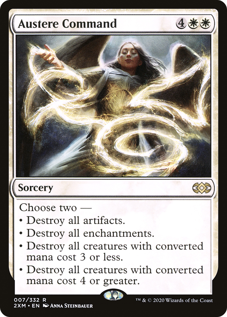 {R} Austere Command [Double Masters][2XM 007]