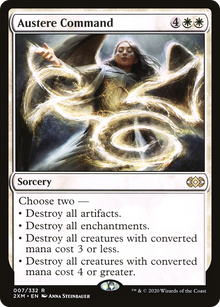 {R} Austere Command [Double Masters][2XM 007]