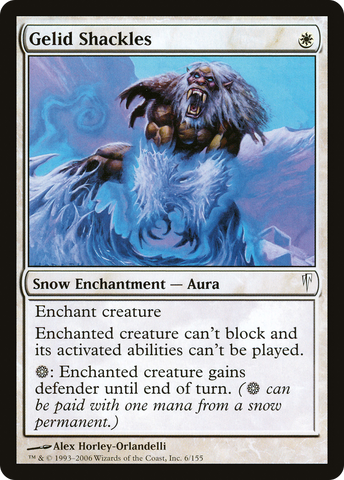 {C} Gelid Shackles [Coldsnap][CSP 006]