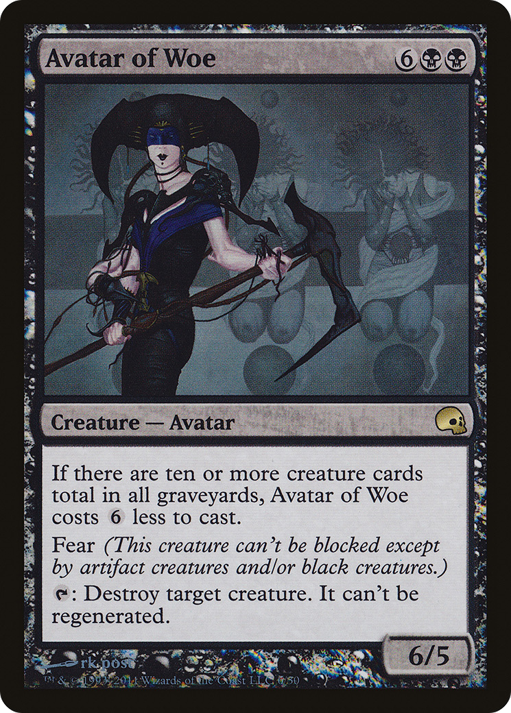 {R} Avatar of Woe [Premium Deck Series: Graveborn][PD3 006]