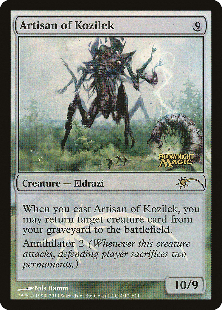 {R} Artisan of Kozilek [Friday Night Magic 2011][PA F11 004]