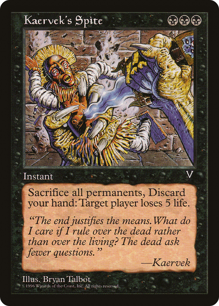 {R} Kaervek's Spite [Visions][VIS 063]