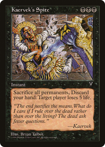 {R} Kaervek's Spite [Visions][VIS 063]