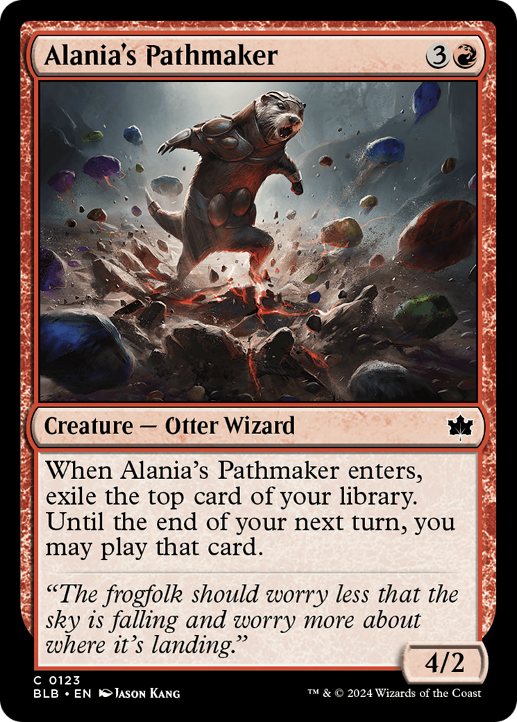 {@C} Alania's Pathmaker [Bloomburrow][BLB 123]