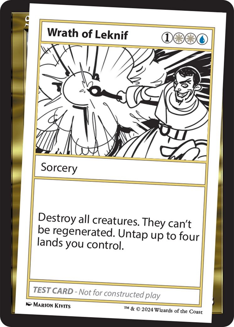 {C} Wrath of Leknif [Mystery Booster 2 Playtest Cards][MB2 PLAYTEST]