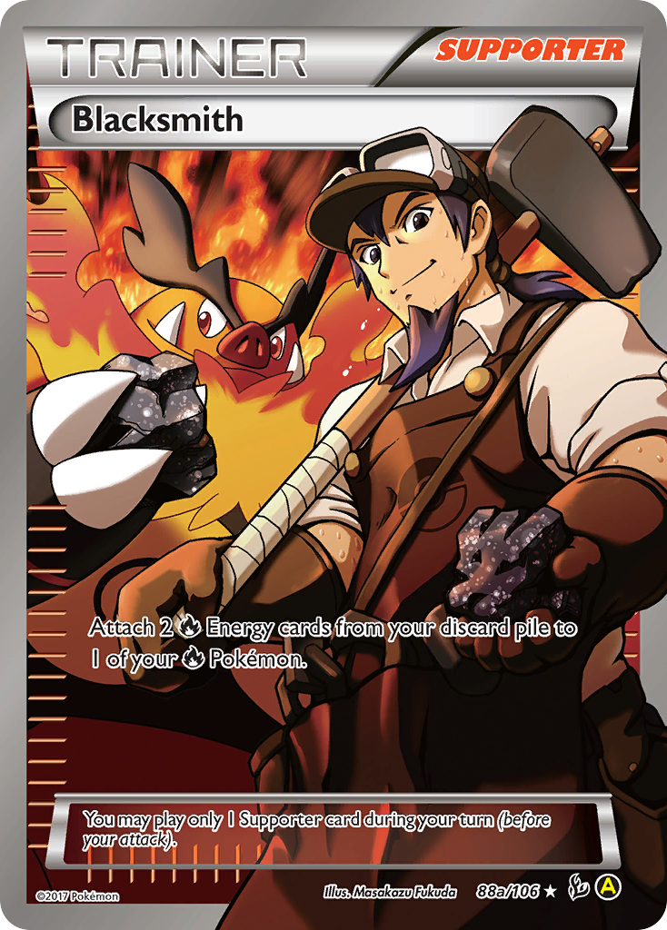 [TR] Blacksmith (88a/106) [Alternate Art Promos]