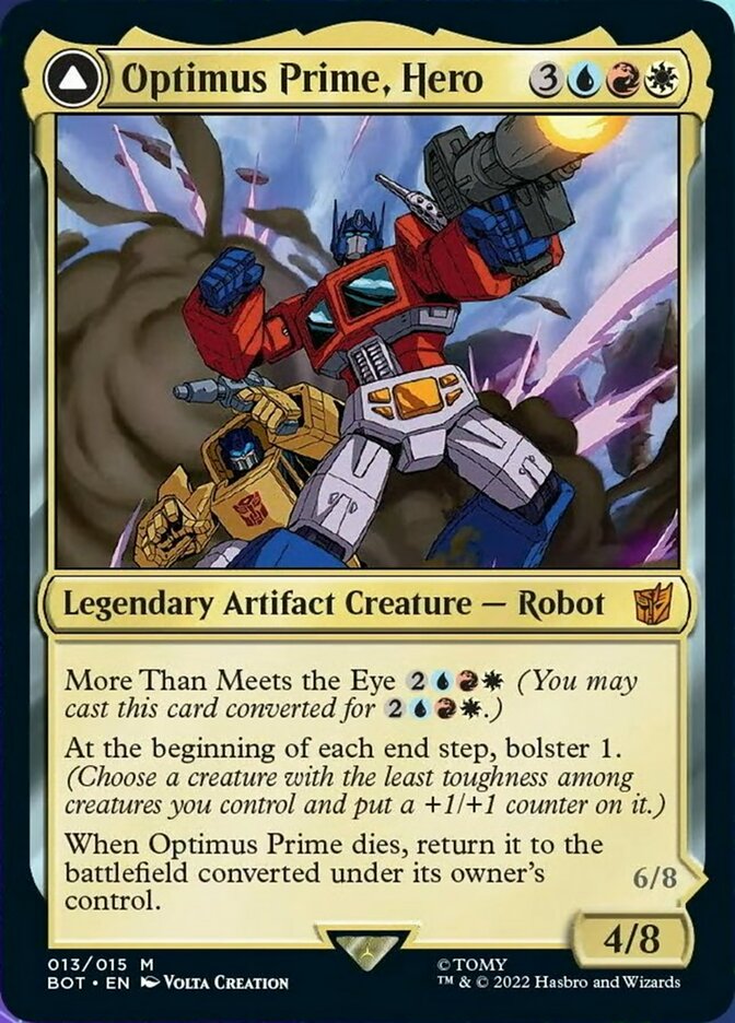 {R} Optimus Prime, Hero // Optimus Prime, Autobot Leader [Transformers][BOT 013]