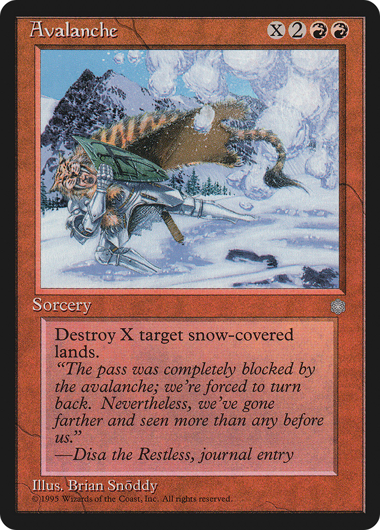 {C} Avalanche [Ice Age][ICE 171]