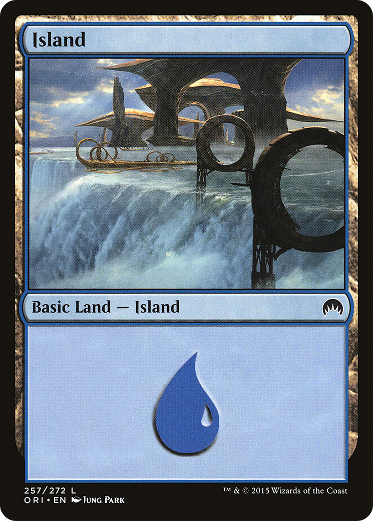 {B}[ORI 257] Island (257) [Magic Origins]
